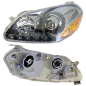 Фара TOYOTA MARK II 00-02 линза <b>SAT ST-22-301CL</b>