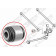 Сайлентблок задней цапфы плавающий TOYOTA Camry / Gracia / 4WD Caldina <b>SAT ST-42210-14010</b>