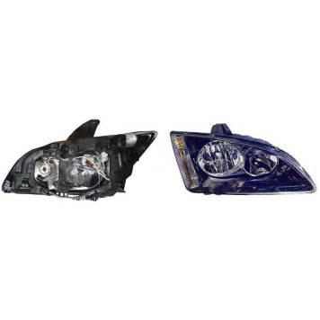 Фара FORD FOCUS II 05-08 черная <b>SAT ST-431-1169BR</b>