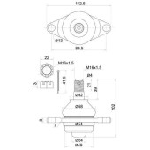 Шаровая нижняя FR TOYOTA Estima 90-99 <b>SAT ST-43330-29235</b>