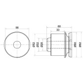 Сайлентблок заднего рычага без кронштейна TOYOTA COROLLA 00- 4WD <b>SAT ST-48060-32040</b>