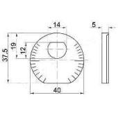 Шайба эксцентрика FR рычага TOYOTA ALTEZZA / CHASER / CRESTA / CROWN / MAJESTA / MARK2 / LUCIDA 91- <b>SAT ST-48198-50011</b>