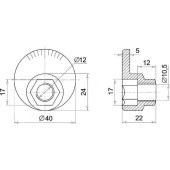 Гайка эксцентрика нижнего рычага TOYOTA CALDINA / CAMRY / GRACIA / VISTA / CARINA / CORONA / HARRIER / KLUGER / MARK <b>SAT ST-48452-32030</b>