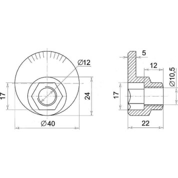 Гайка эксцентрика нижнего рычага TOYOTA CALDINA / CAMRY / GRACIA / VISTA / CARINA / CORONA / HARRIER / KLUGER / MARK <b>SAT ST-48452-32030</b>