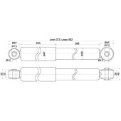 Амортизатор задний TOYOTA PROBOX / SUCCEED 02- лев.=прав. <b>SAT ST-48530-52450</b>