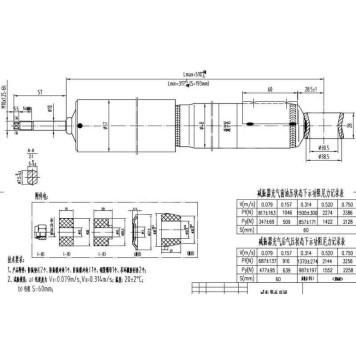 Амортизатор задний TOYOTA LAND CRUISER PRADO 90 / 4RUNNER / SURF / HILUX 95-02 Special Edition лев.=прав. <b>SAT ST-48531-69607-SE</b>