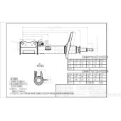 Стойка задняя TOYOTA CAMRY / WINDOM / LEXUS ES300 01-03 лев. <b>SAT ST-48540-39605</b>