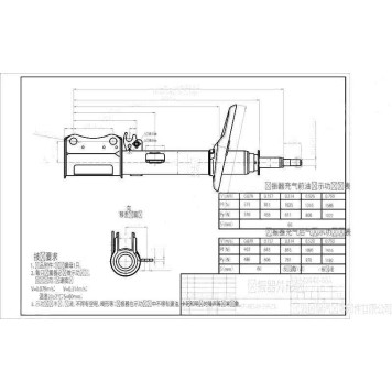 Стойка задняя TOYOTA CAMRY / WINDOM / LEXUS ES300 01-03 лев. <b>SAT ST-48540-39605</b>