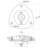Опора передней стойки TOYOTA VISTA / VISTA ARDEO 98- <b>SAT ST-48609-32170</b>