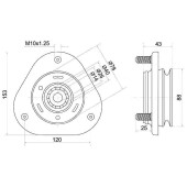 Опора передней стойки TOYOTA RAV4 05- (-42030) <b>SAT ST-48609-42060</b>