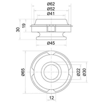 Втулка реактивной тяги TOYOTA HIACE 95- <b>SAT ST-48674-26021</b>