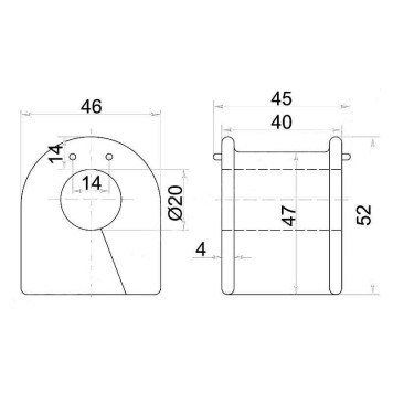Втулка заднего стабилизатора D=20 TOYOTA MARK2 TOU S 92-01 <b>SAT ST-48815-22230</b>