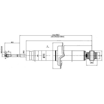 Стойка задняя HONDA CR-V RD# / RE# 01-12 лев.=прав. <b>SAT ST-52611-S9A-G02</b>