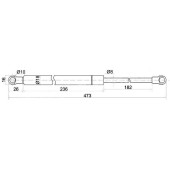 Амортизатор капота LEXUS IS250 05- / Амортизатор багажника TOYOTA CALDINA #ZT24# 02-07 <b>SAT ST-53440-0W100</b>