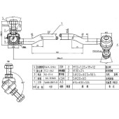 Линк передний NISSAN ALTIMA / PRESAGE / MAXIMA / TEANA 03- лев. <b>SAT ST-54668-CN011</b>