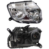 Фара RENAULT DUSTER 10- хром <b>SAT ST-551-1186R-LDEM1</b>