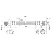 Шланг тормозной передний (Таиланд) NISSAN ALMERA RUS 12- / RENAULT DUSTER / LOGAN / SANDERO 05- лев.=прав. <b>SAT ST-6001547819</b>