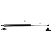 Амортизатор крышки багажника TOYOTA KLUGER / HIGHLANDER #CU2# 00-07 лев.=прав. <b>SAT ST-68950-49155</b>