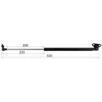 Амортизатор задней двери TOYOTA LAND CRUISER VX 100 / LEXUS LX470 98-07 прав. <b>SAT ST-68950-69056</b>