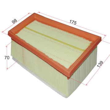 Фильтр воздушный RENAULT DUSTER 10- / NISSAN ALMERA RUS 12- <b>SAT ST-8200431051</b>