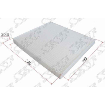 Фильтр салона TOYOTA AVENSIS AZT25# 03-08 / COROLLA 01-07 <b>SAT ST-88568-02030</b>