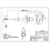 Стойка передняя CHEVROLET / DAEWOO MATIZ / SPARK 98-05 лев. <b>SAT ST-96316745</b>