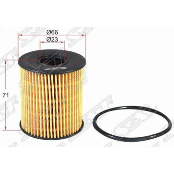 Фильтр масляный FIAT DUCATO 06- / CITROEN JUMPER 06- / PEUGEOT BOXER 06- / FORD TRANSIT 06- <b>SAT ST-9662282580</b>-1