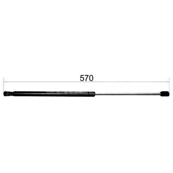 Амортизатор крышки багажника MAZDA 3 / AXELA BK#P хэтчбек 03-08 <b>SAT ST-BP4K-62-620C</b>