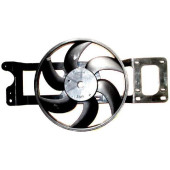 Диффузор радиатора в сборе RENAULT LOGAN 05- без кондиционера <b>SAT ST-DC01-201-0</b>