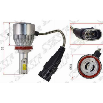 Комплект светодиодных ламп LED H8 / H11 36W / 3800LM SAT ST-H11-LED