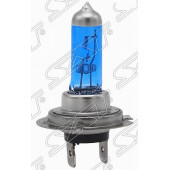 Лампа головного освещения галогенная супер белая H7 12V 55W <b>SAT ST-H7W-12V</b>