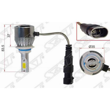 Комплект светодиодных ламп LED HB4 (9006) 36W / 3800LM SAT ST-HB4-LED