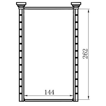 Радиатор отопителя салона HONDA ACCORD 08- <b>SAT ST-HD29-395-0</b>