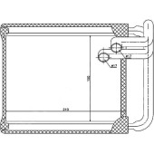 Радиатор отопителя салона HYUNDAI i30 07- / KIA CEED 07- <b>SAT ST-HN30-395-0</b>
