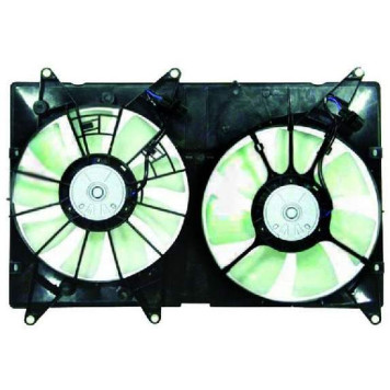 Диффузор радиатора двойной в сборе TOYOTA HARRIER / KLUGER 97-07 <b>SAT ST-LX45-201-0</b>