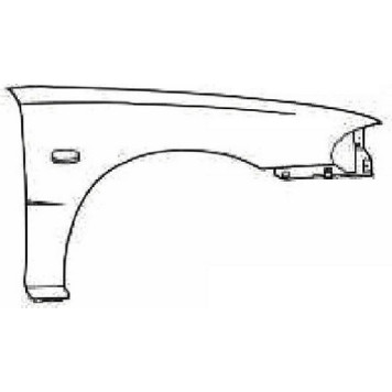 Крыло MITSUBISHI LANCER LIBERO 91-95 прав. (пр-во Тайвань) <b>SAT ST-MB14-016-1</b>