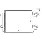 Радиатор кондиционера MITSUBISHI COLT 02-08 <b>SAT ST-MBV1-394-0</b>