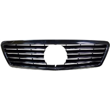 Решетка MERCEDES W203 00-04 SPORT с местом под эмблему черная <b>SAT ST-MD07-093-0</b>