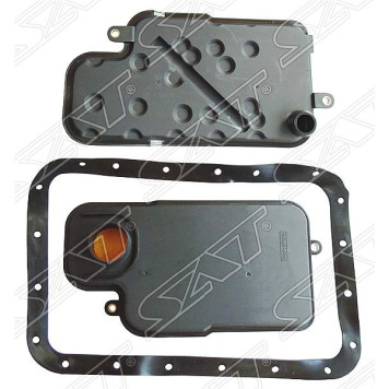 Фильтр АКПП MITSUBISHI PAJERO V7# 99-06 / PAJERO SPORT 00-08 / DELICA (с прокладкой) <b>SAT ST-MR528836</b>