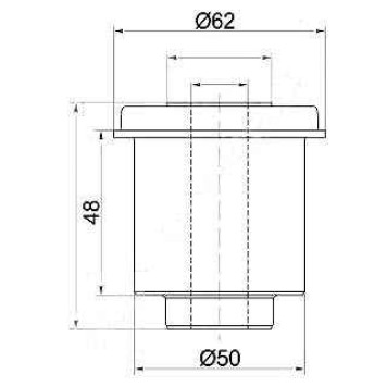 Сайлентблок переднего нижнего рычага MITSUBISHI L200 / PAJERO / MONTERO SPORT 08- <b>SAT ST-MR992256</b>