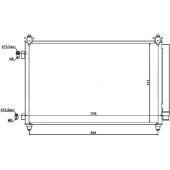 Радиатор кондиционера MAZDA CX-9 07- <b>SAT ST-MZ14-394-0</b>
