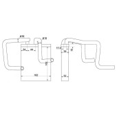 Радиатор отопителя салона SUBARU IMPREZA / FORESTER 97- <b>SAT ST-SB01-395-0</b>