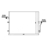 Радиатор кондиционера SSANG YONG KYRON / ACTYON / ACTYON SPORT 05-11 <b>SAT ST-SY01-394-0</b>