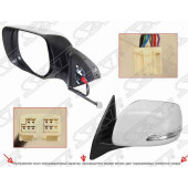 Зеркало TOYOTA LAND CRUISER PRADO 09- лев. складное, обогрев, поворотник 9конт <b>SAT ST-TY150-940-A2</b>