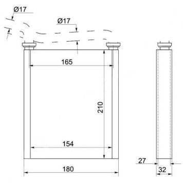 Радиатор отопителя салона TOYOTA COROLLA 06- / AURIS 06- / RUMION 07- / MARK X ZIO 07- / PREMIO 07- <b>SAT ST-TY29-395-0</b>-1