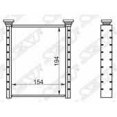 Радиатор отопителя салона TOYOTA COROLLA 06- / AURIS 06- / RUMION 07- / MARK X ZIO 07- / PREMIO 07- <b>SAT ST-TY29-395-0</b>