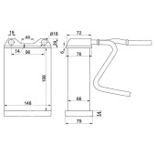 Радиатор отопителя салона TOYOTA LAND CRUISER #J7# 87-96 <b>SAT ST-TY87-395-0</b>