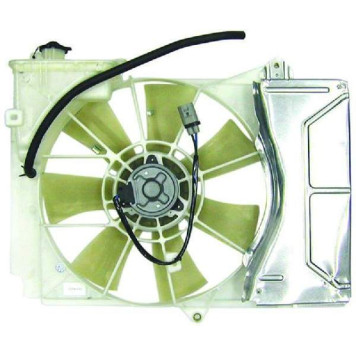 Диффузор радиатора в сборе TOYOTA YARIS / VITZ / ECHO / PLATZ 1 / 2SZ-FE 99-05 <b>SAT ST-TYA1-201-A0</b>