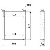Радиатор отопителя салона TOYOTA RAV4 #CA2# 00-05 <b>SAT ST-TYY2-395-0</b>