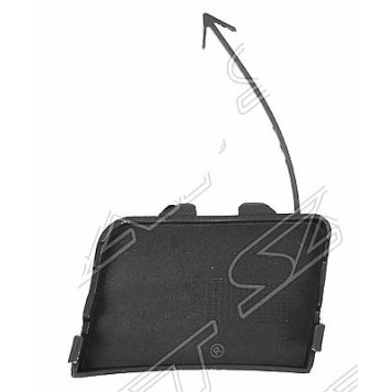 Заглушка в задний бампер VOLKSWAGEN JETTA 05-10 под крюк <b>SAT ST-VW26-087C-0</b>-1